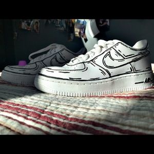 Custom AF1 shoes